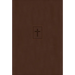 Niv, Thinline Bible, Large Print, Leathersoft, Brown, Red Letter, Thumb Indexed, Comfort Print