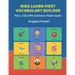 Kids Learn First Vocabulary Builder FULL COLORS Cartoons Flash Cards English Finnish: Easy Babies Basic frequency sight words dictionary COLORFUL pict
