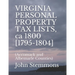 VIRGINIA PERSONAL PROPERTY TAX LISTS, ca 1800 [1795-1804]: (Accomack and Albemarle Counties)