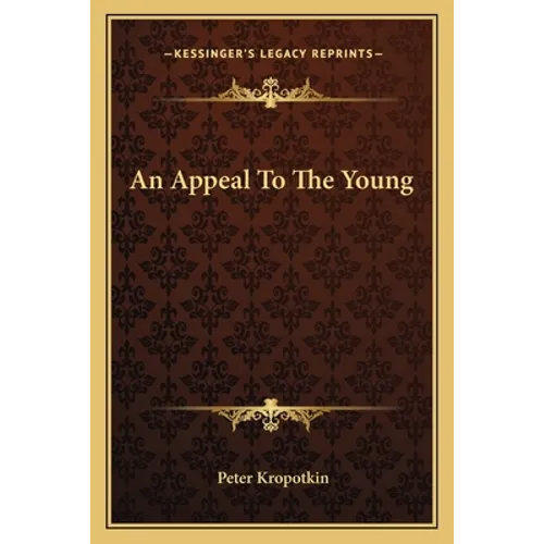 An Appeal To The Young