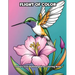 Flight of Color: Flowers with Hummingbirds Coloring Book