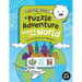 Zazzy Dot Presents A Puzzle Adventure Around the World: Activity Book for Explorers Ages 6-9