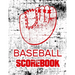 Baseball Scorebook: Baseball Scorecard 100 Pages Baseball Score Sheet, Baseball Scorekeeper Book, Baseball Scorecard