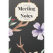 My Boring Meeting Survival Guide & Notes Volume II: 6x9 Meeting Notebook and Puzzle Book