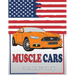 Muscle Cars Coloring Book: American Muscle Cars Coloring Book, Classic, Modern Cars, For Adult and Kids