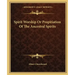 Spirit Worship or Propitiation of the Ancestral Spirits
