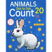 Animals: Dot To Dot Count to 20 (Kids Ages 3-5)