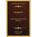 Chuang Tzu: Mystic, Moralist, and Social Reformer