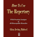 How To Use The Repertory