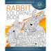 Rabbit Coloring Book: An Adult Coloring Book of 40 Zentangle Rabbit Designs with Henna, Paisley and Mandala Style Patterns