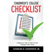 Chadwick's College Checklist 2 Steps w/Tips on How To Cut College Costs