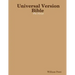 Universal Version Bible The Torah