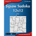 Jigsaw Sudoku 12x12 - Easy - Volume 16 - 276 Puzzles
