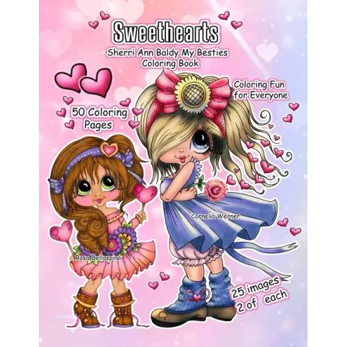 Sweethearts Sherri Ann Baldy My Besties Coloring Book