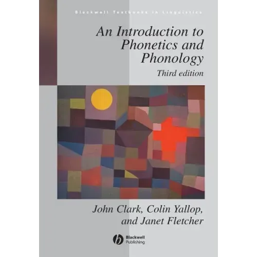 Introduction to Phonetics Phonology 3e