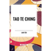Tao Te Ching