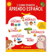 I learn spanish: Libro en color para aprender español para niños. Más de 300 palabras ilustradas de vocabulario en español y con activi