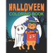 Halloween Coloring Book: A Cute Spooky Fun and Stress-Relieving Non-Candy Halloween Trick or Treat Gift for Children and Adults