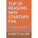 Top 20 Reasons Why Startups Fail
