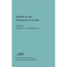 Studies on the Testament of Joseph