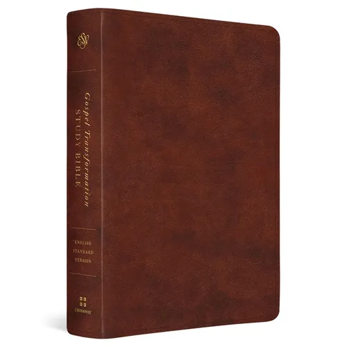 ESV Gospel Transformation Study Bible: Christ in All of Scripture, Grace for All of Life(r) (Trutone, Chestnut)