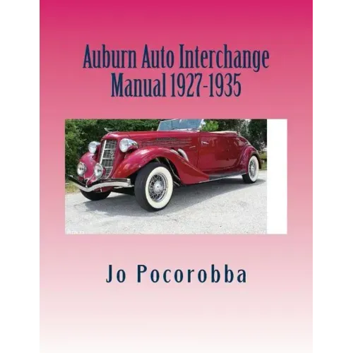 Auburn Auto Interchange Manual 1927-1935