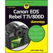 Canon EOS Rebel T7i/800D for Dummies