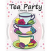 Tea Party Coloring Book: Tea coloring for kids
