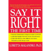 Say It Right the First Time