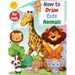 How to Draw Cute Animals for kids: Drawning for kids ages 4-8. 8-12 Creative Exercises for Little Hands with Big Imaginations
