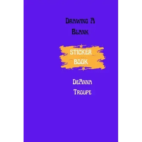 Drawing A Blank Sticker Book