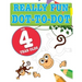Really Fun Dot To Dot For 4 Year Olds: Fun, educational dot-to-dot puzzles for four year old children