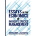 Essays in the Economics of Invasive Species Management