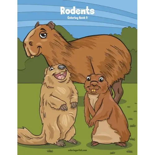 Rodents Coloring Book 2