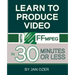 Learn to Produce Videos with FFmpeg: In Thirty Minutes or Less