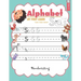 ALPHABET MY FIRST LEARN handwriting: abc books for kindergarten reading and writing for kids a to z Ages 3+
