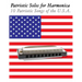 Patriotic Solos for Harmonica: 10 Patriotic Songs of the U.S.A. (in Standard Notation and Harmonica Tabs)