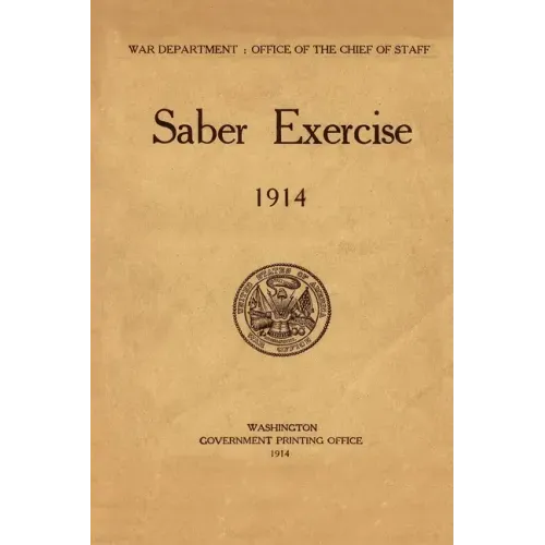 Saber Exercise 1914