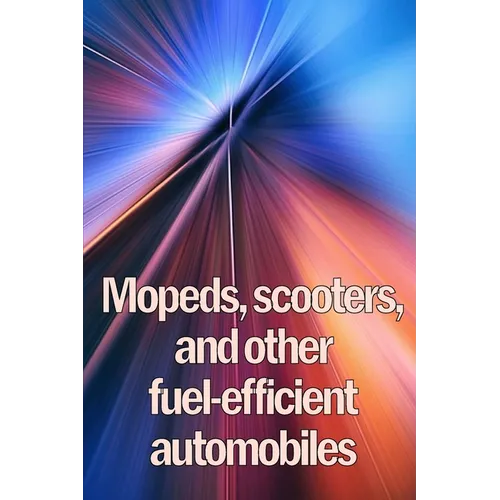 Mopeds, scooters, and other fuel-efficient automobiles: Lambretta and Vespa Motor Scooters Amazing Idea Gift