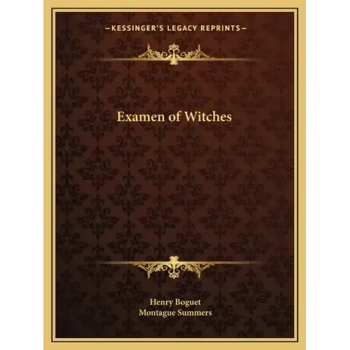 Examen of Witches