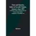 Notes and Queries, Index to Seventh Volume, January-June 1853; A Medium of Inter-communication for Literary Men, Artists, Antiquaries, Genealogists, e