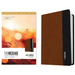 The Message Deluxe Gift Bible, Large Print (Leather-Look, Saddle Tan/Black): The Bible in Contemporary Language