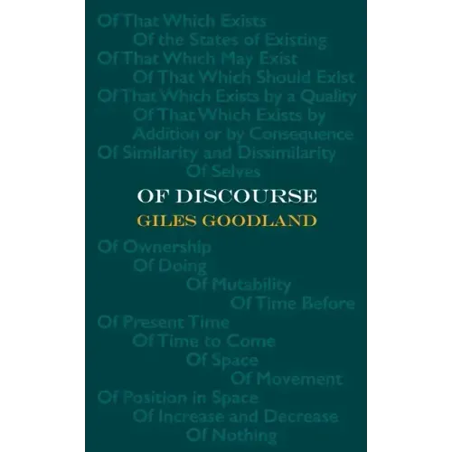 Of Discourse