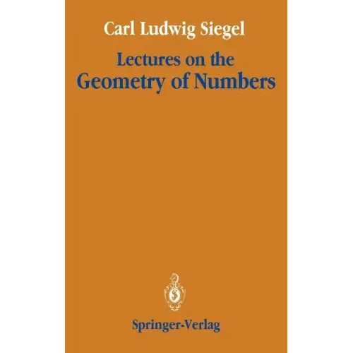 Lectures on the Geometry of Numbers