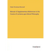Manual of Supplementary References to the Course of Lectures upon Moral Philosophy