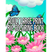 Adult Large Print Big Coloring Book