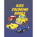 Kids Coloring Books: A great car coloring book for kids with information on cars from 4 to 12 years old