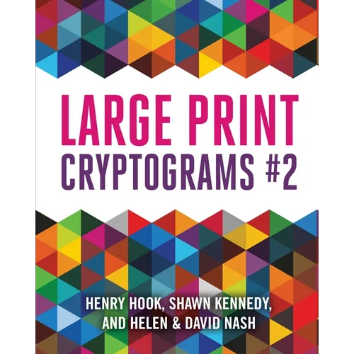 Large Print Cryptograms #2