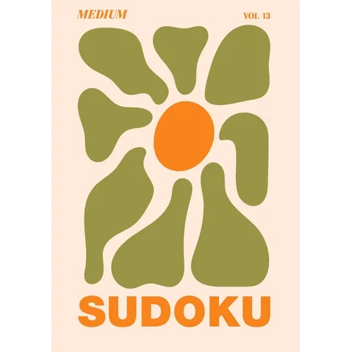 Medium Sudoku: 100 Sudoku Puzzles to Sharpen Your Mind - Bold, Beautifully Designed Pretty Puzzle Book for Adults