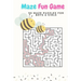 Maze Fun Game: 50 Maze Games Puzzles for Boys & Girls, Age 6+, Large Print, 1 Game Per Page